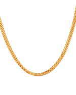 Thumbnail for Jewels Nest Men’s Gold-Polished Stainless Steel Snake Chain - Distacart