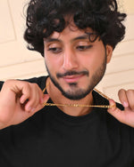 Thumbnail for Jewels Nest Unisex Gold Figaro Chain Necklace