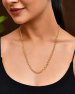 Thumbnail for Jewels Nest Chunky Twisted Oval-Link Gold Chain