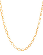 Thumbnail for Jewels Nest Chunky Twisted Oval-Link Gold Chain