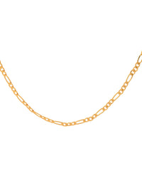 Thumbnail for Jewels Nest Men’s Gold-Plated Stainless Steel Figaro Chain