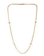 Thumbnail for Jewels Nest Gold Plated Chain with Purple Heart Charms – Romantic Design