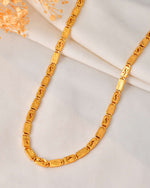 Thumbnail for Jewels Nest Golden Geometric Link Chain for Men & Women – Classy Look