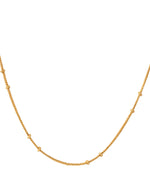 Thumbnail for Jewels Nest Elegant Gold-Polished Twisted Rope Chain – Premium Brass Jewelry - Distacart