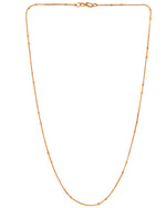 Thumbnail for Jewels Nest Elegant Gold-Polished Twisted Rope Chain – Premium Brass Jewelry - Distacart
