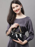 Thumbnail for Jainish Women's stylish Co-ords with belt - JCharcoal - Distacart