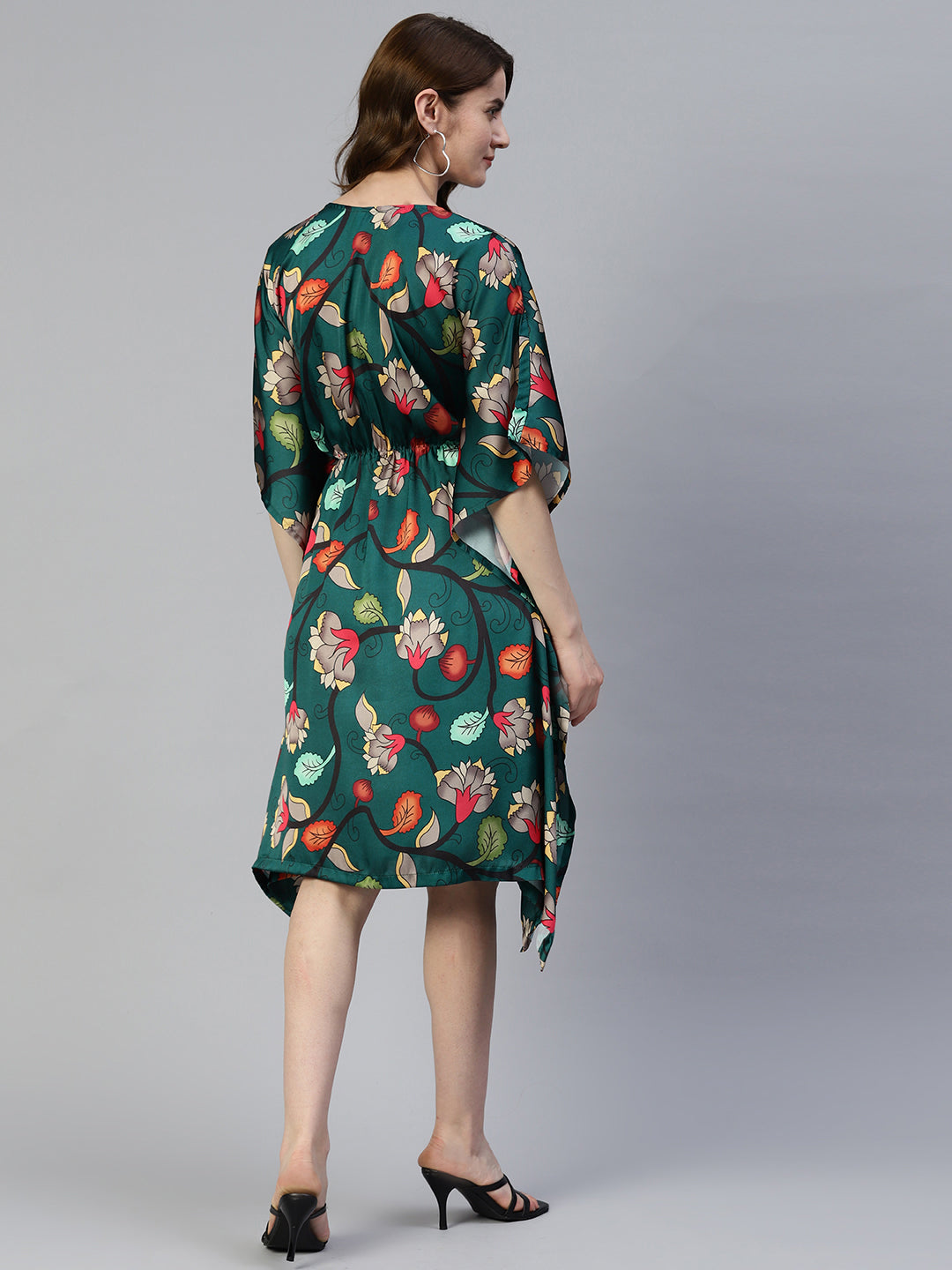 Jainish Women's Green Kaaftan dress - Distacart