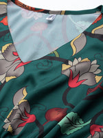 Thumbnail for Jainish Women's Green Kaaftan dress - Distacart