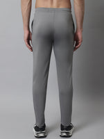 Thumbnail for Jainish Men's Grey Solid Streachable Lycra Trackpants - Distacart