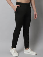 Thumbnail for Jainish Men's Olive Solid Streachable Lycra Trackpants - Distacart