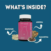 Thumbnail for Aadar Good Period Women’s Health Capsules - Distacart