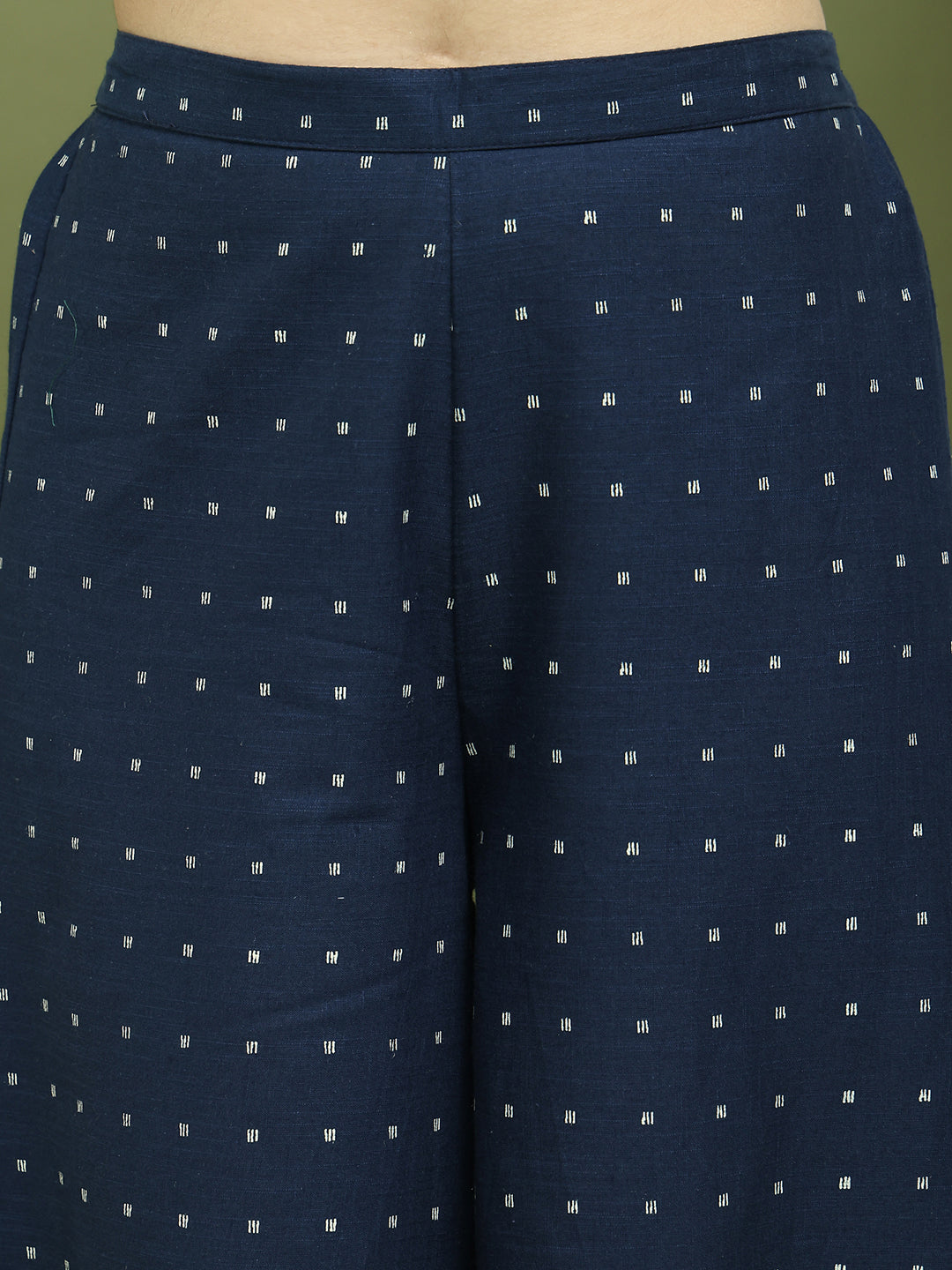 Women's Printed Rayon Kurtas (Navy Blue) - Rasiya