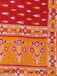 Thumbnail for Women Mustard Yellow & Red Embroidered Kurta With Palazzos & Dupatta - Rasiya