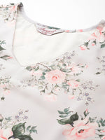 Thumbnail for Jompers Women's Sequin Work Belt, flared Kurta with trousers and dupatta - Lime - Distacart