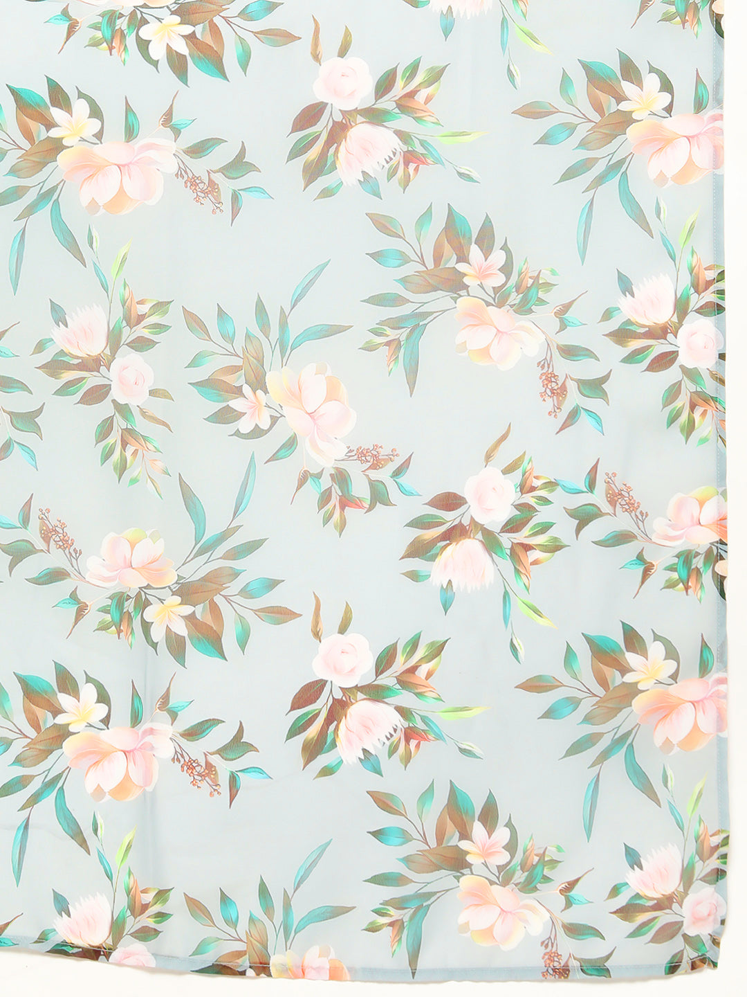 Jompers Women's Sequin Work Belt, flared Kurta with trousers and dupatta - Lime - Distacart