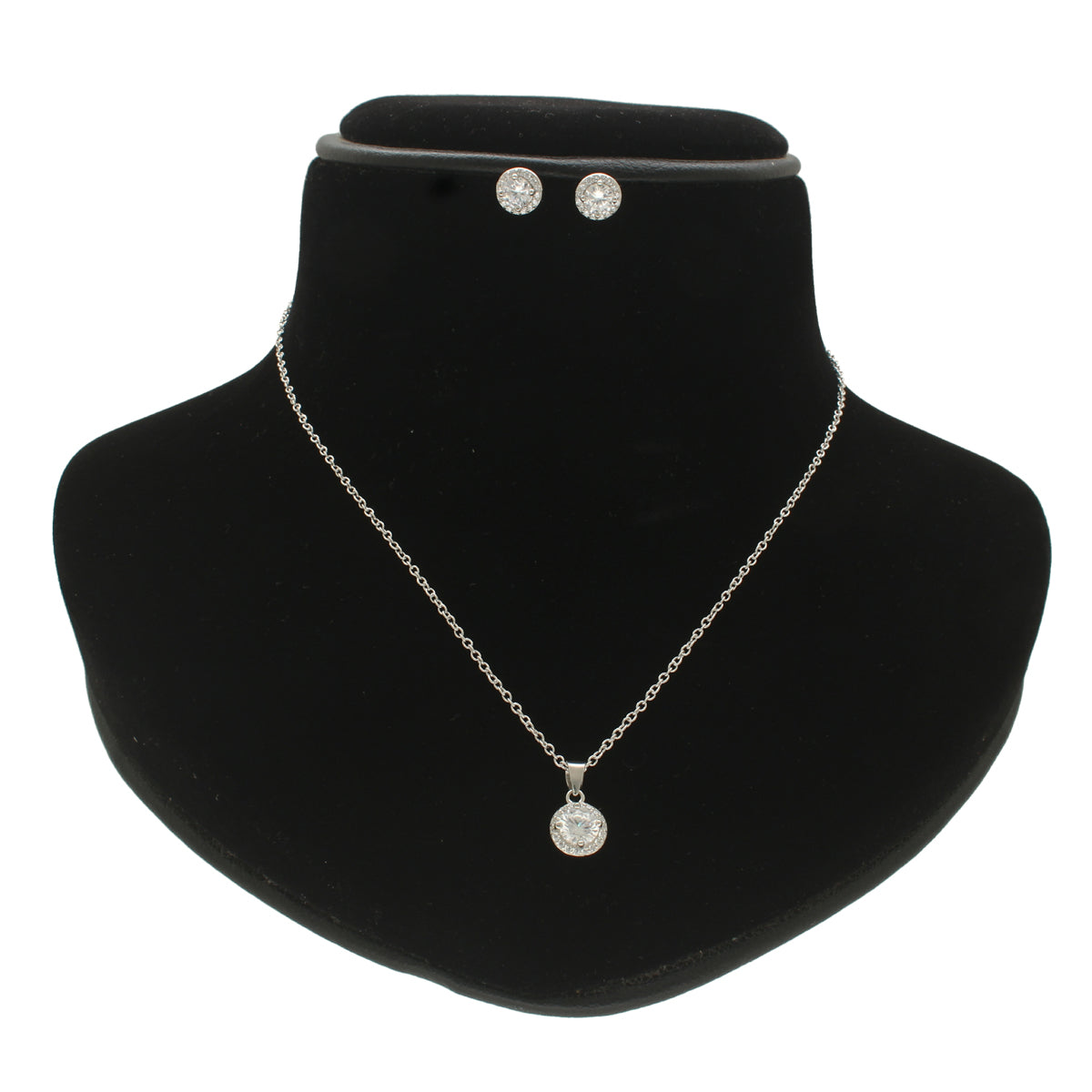 J Pearls Sophisticated 925 Silver Pendant Set - Distacart