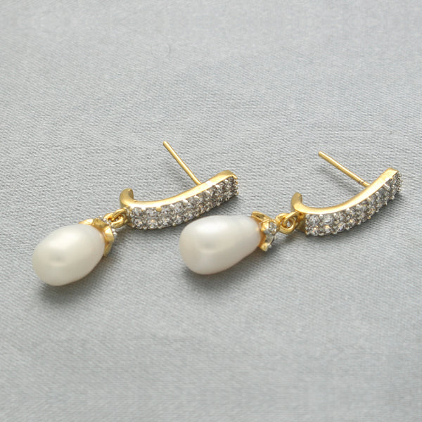 J Pearls Vyom Pearl Earrings Pack 2 - Distacart