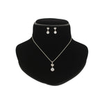 Thumbnail for J Pearls Adora 925 Silver Pendant Set - Distacart