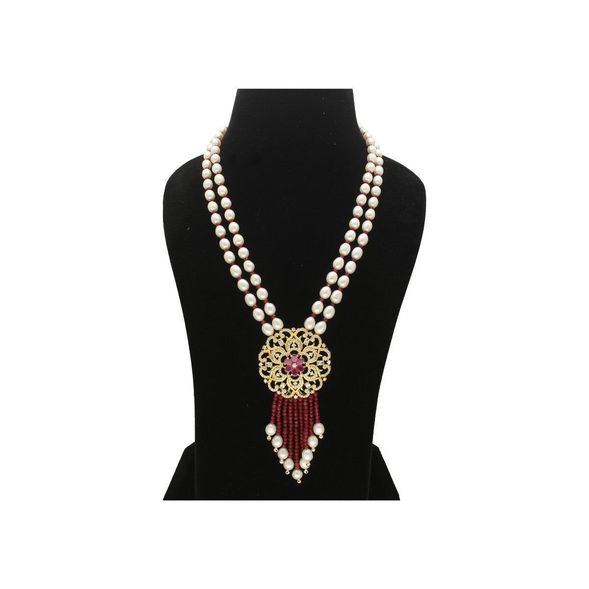 J Pearls Amolak Pearl Set - Distacart