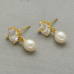 Thumbnail for J Pearls Ipsit Pearl Earrings - Distacart