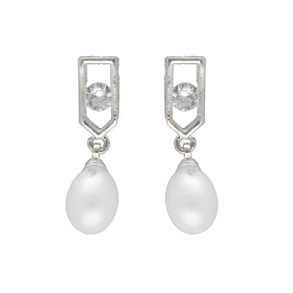 J Pearls Mehri Pearl Earrings - Distacart