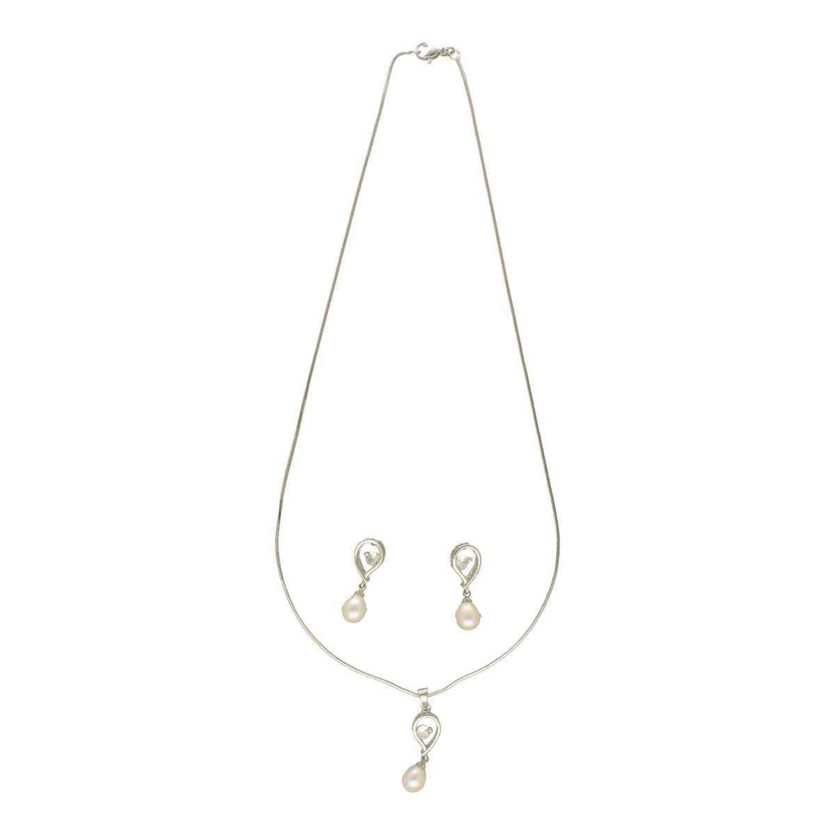 J Pearls Amora Pearl Pendant Set - Distacart