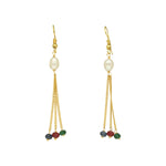 Thumbnail for J Pearls Valeria Pearl Earrings - Distacart
