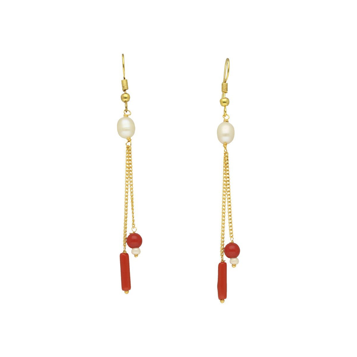 J Pearls Divin Pearl Earrings - Distacart