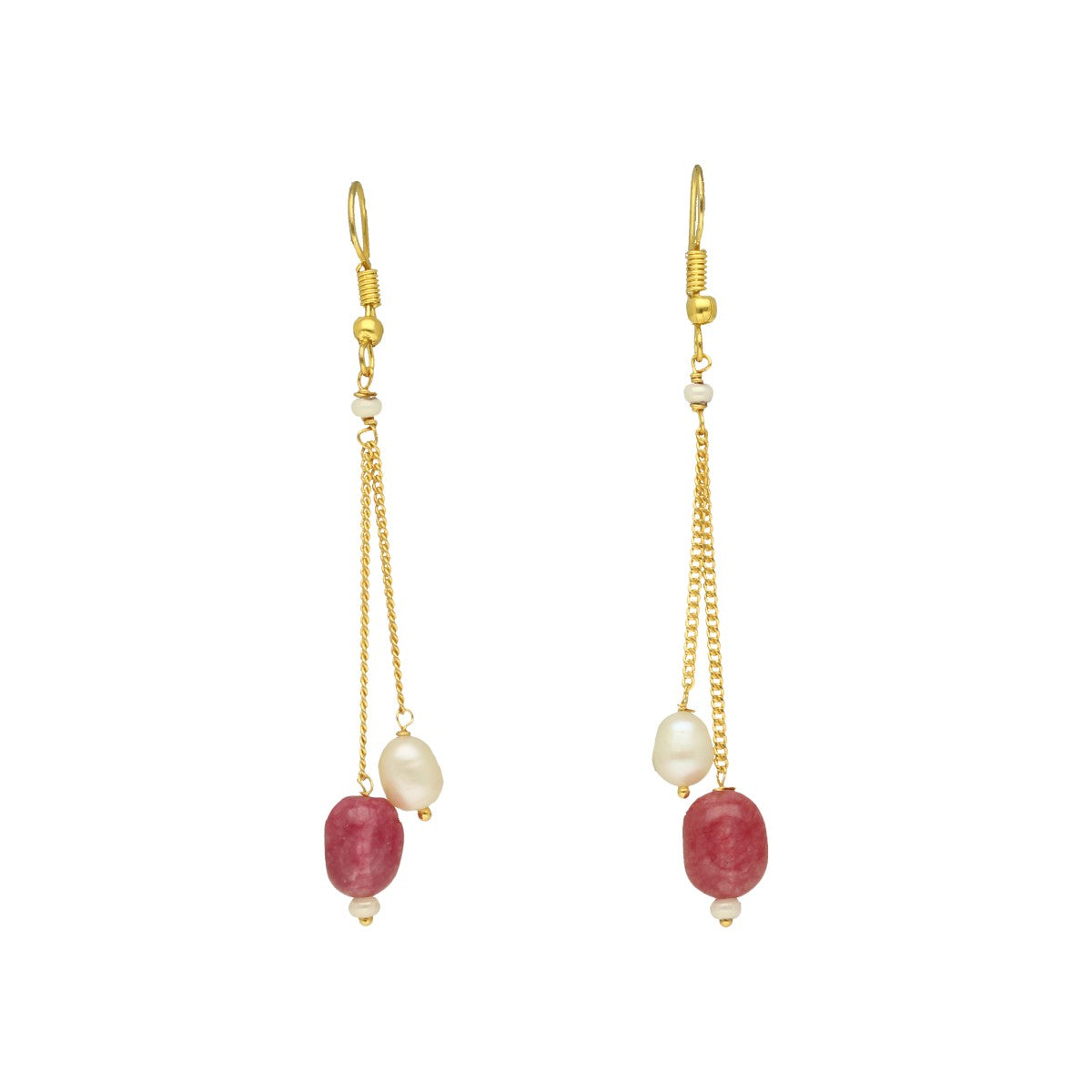 J Pearls Ancy Pearl Earrings - Distacart