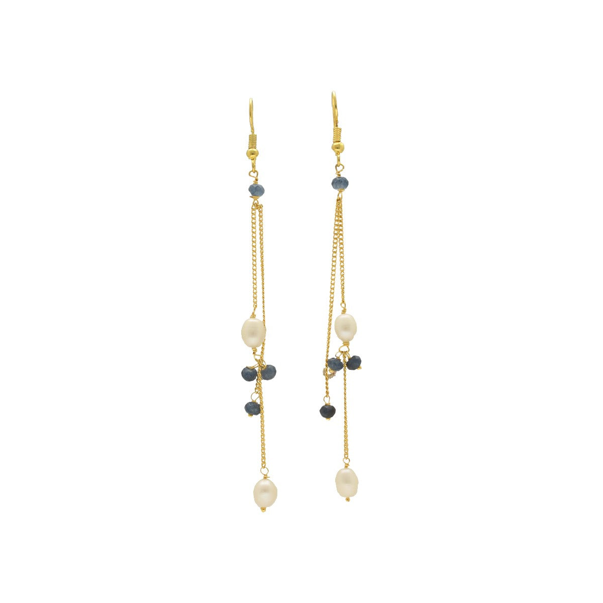 J Pearls Elinor Pearl Earrings - Distacart