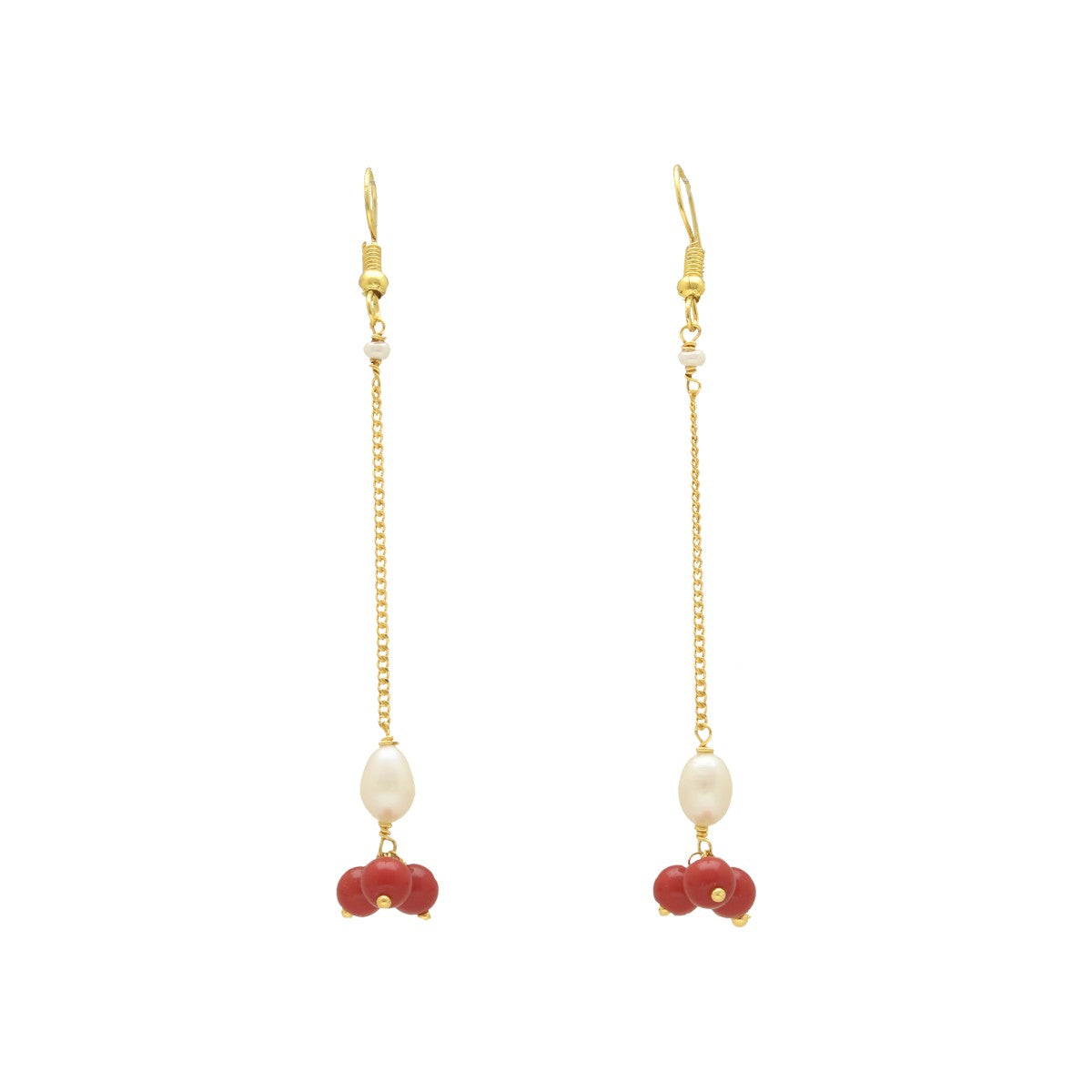 J Pearls Klara Pearl Earrings - Distacart
