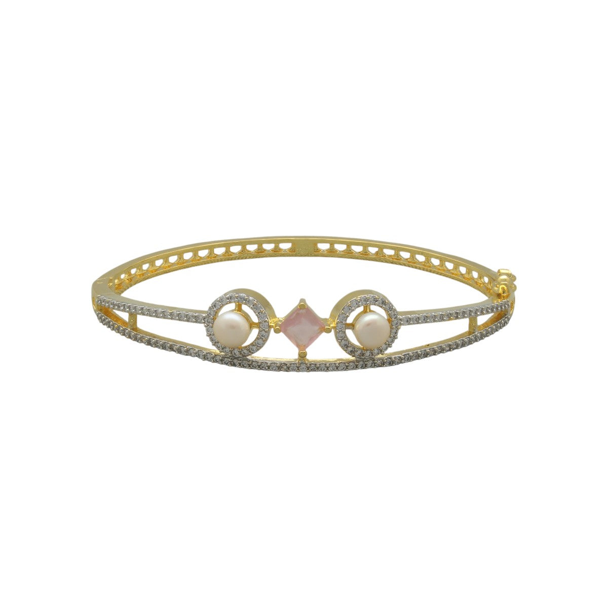 J Pearls Empress's Bloom Pearl Bracelet - Distacart