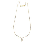 Thumbnail for J Pearls Heart Pearl Pendant Set - Distacart