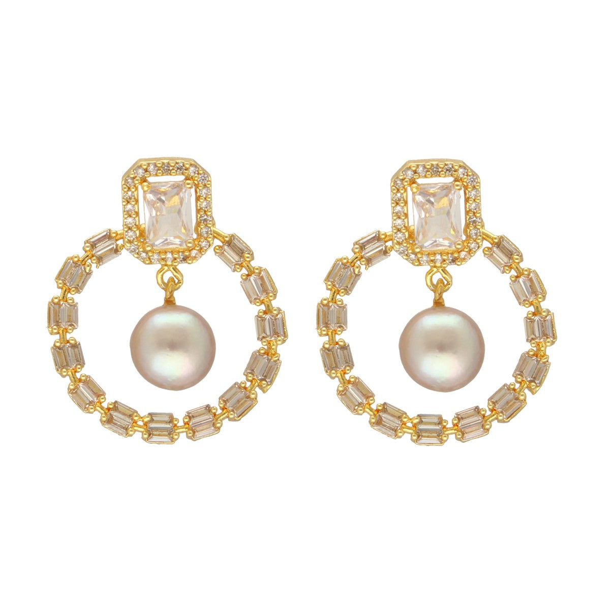 J Pearls Falak Pearl Earrings - Distacart
