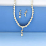 Thumbnail for J Pearls Zaral Pearl Necklace Set - Distacart