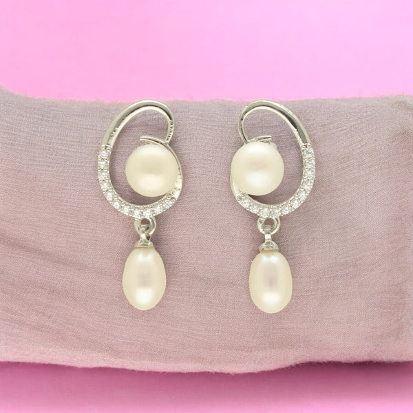J Pearls Faneel Pearl Earrings - Distacart