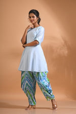 Thumbnail for Morchari Patiala Salwar Top - Multicolour - Distacart
