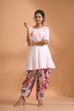 Thumbnail for Morchari Patiala Salwar Top - Pink - Distacart