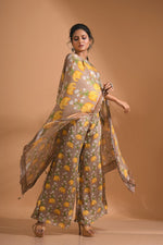 Thumbnail for Morchari Kaftan Set With Hand Embroidery - Beige - Distacart