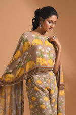 Thumbnail for Morchari Kaftan Set With Hand Embroidery - Beige - Distacart