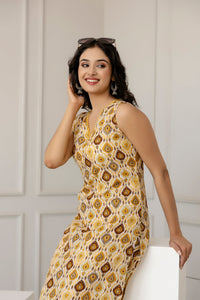 Thumbnail for Women Multi Color Printed Straight Kurta With Trouser - Rasiya