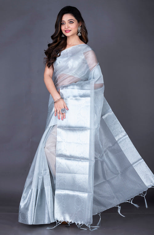 Morchari Baranasi Kota Zari Saree - Mahandi - Distacart