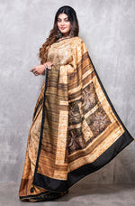 Thumbnail for Morchari Pure Opara Saree Digital Print - Multicolour - Distacart
