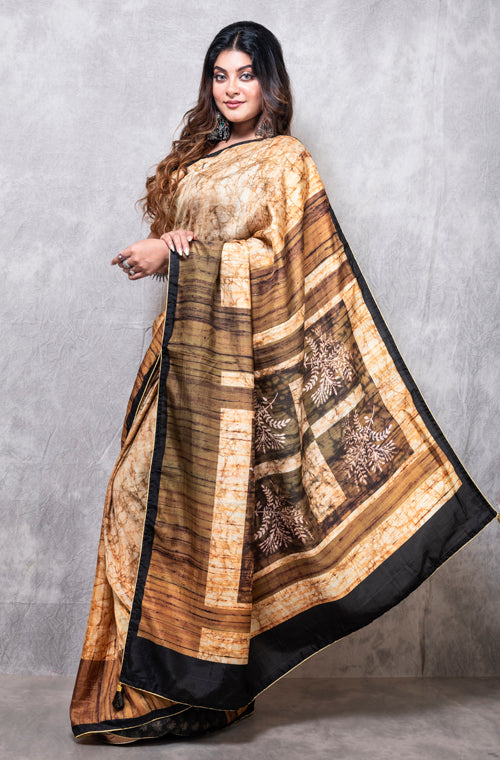 Morchari Pure Opara Saree Digital Print - Multicolour - Distacart