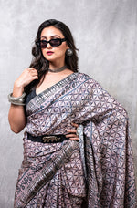 Thumbnail for Morchari Pure Russian Silk Saree Digital Print - Multicolour - Distacart