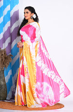 Thumbnail for Morchari Semi Digital Print Saree - Multicolour - Distacart