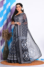 Thumbnail for Morchari Semi Digital Print Saree - Multicolour - Distacart