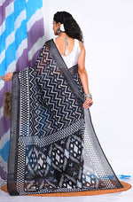 Thumbnail for Morchari Semi Digital Print Saree - Multicolour - Distacart