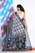 Thumbnail for Morchari Semi Digital Print Saree - Multicolour - Distacart