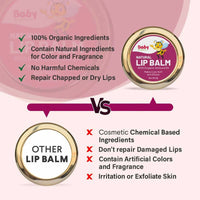 Thumbnail for Babyorgano Natural Lip Balm - Beetroot Flavor - Distacart